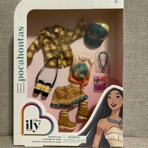 Disney Pocahontas Fashion Set - Yellow and Tan